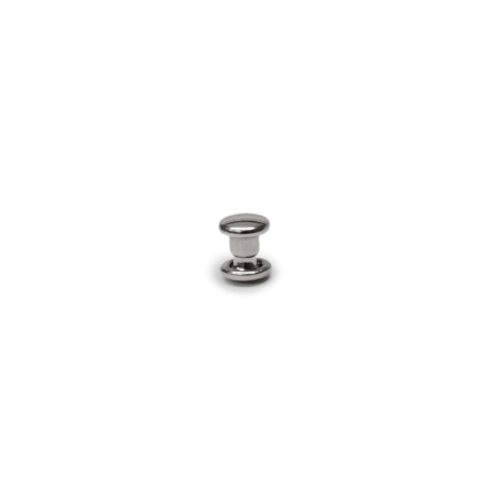 Small Rivet, Double Headed, Nickel, 6 mm