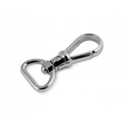 Snap hook, 20 mm, nickel