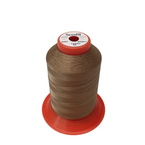 Bag sewing thread, cafe latte, 40, Serafil