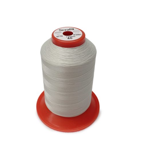 Bag sewing thread, light grey, 40, Serafil