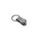 D-Ring With Clip, Nickel