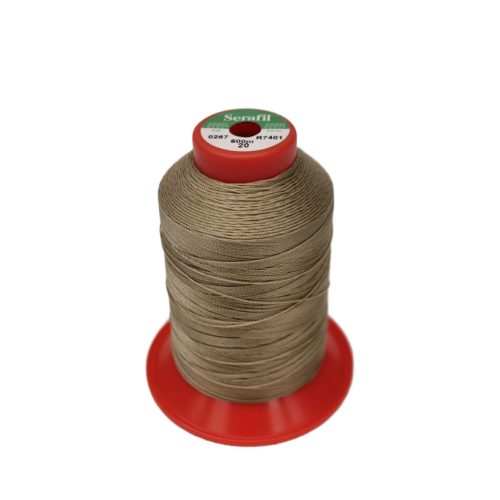 THREAD FOR LEATHER SEWING, Light Brown, 20