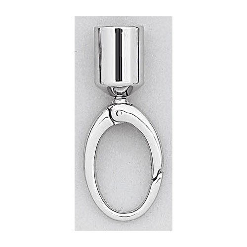 Handbag Strap Holder with Carabiner, Nickel