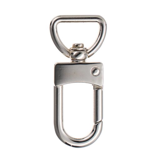 Snap hook, 15 mm, silver colour