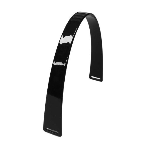 Flat Plastic Bag Handle Black