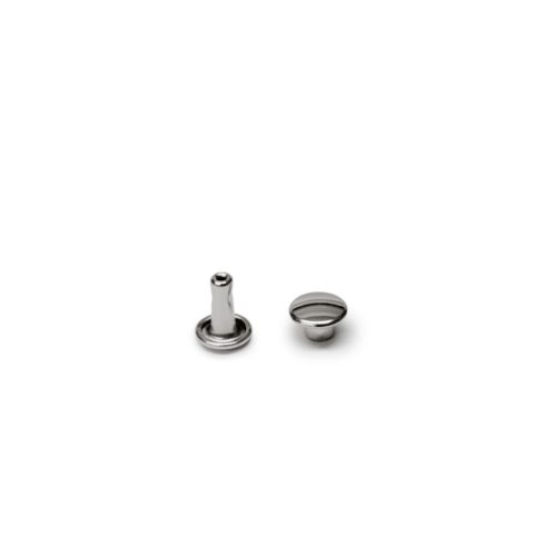 Double Headed Rivet, Nickel 7 mm