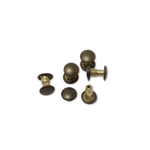 Double Headed Rivet, Antique 7 mm