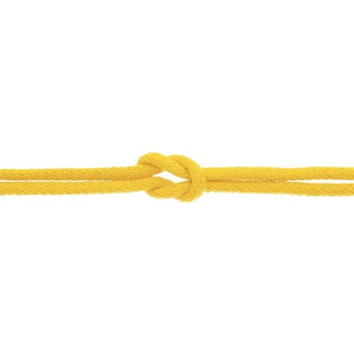 Durable, Yellow Cotton Cord for Your DIY Projects, 8 mm