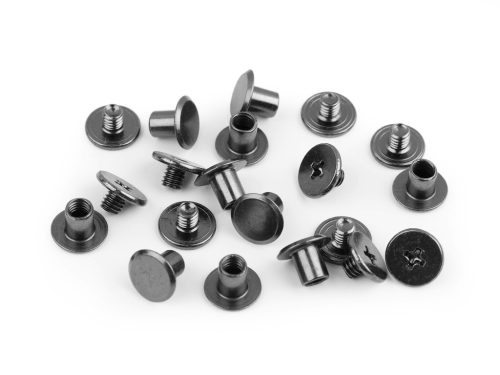 Belt Screw 10x505 mm, Black Nickel