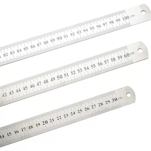 Stainless Steel Ruler for Bag Making 60 cm