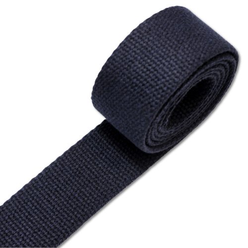 Cotton Strap, Blue, 25 mm