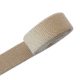 Cotton Strap, beige, 25 mm