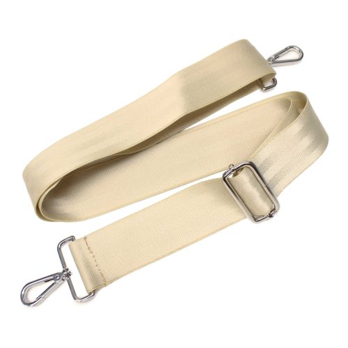 Beige bag strap, 5 cm - 2" wide