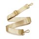 Beige Gold, Wide Handbag Strap, 40 mm, Gold