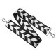 Diamond patterned Wide Handbag Strap, 50 mm