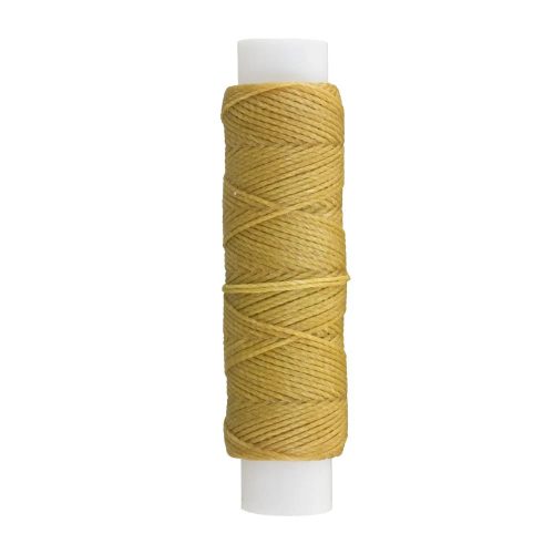 Fine Waxed Thread Natural Colour