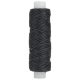 Fine Waxed Thread Black