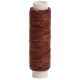 Fine Waxed Thread Rust