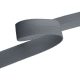 Thick elastic bias binding, 23 mm, grey