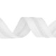 White Plastic Spiral Zipper, RT10