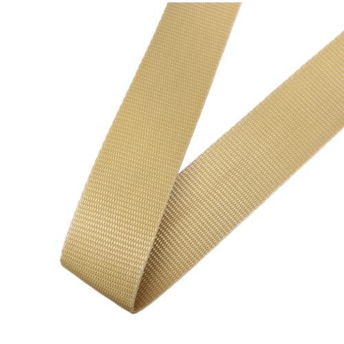 Polipropilen Webbing, Champagne, 4 cm