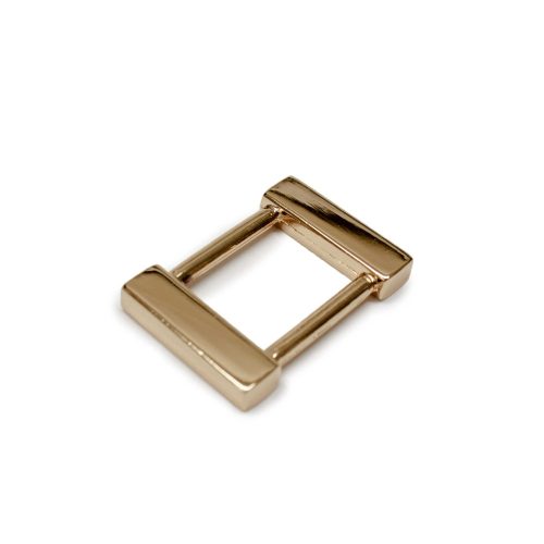 Angular Handbag Strap Holder, 20 mm, Gold