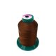 Polyester thread for leather, 20, Brown