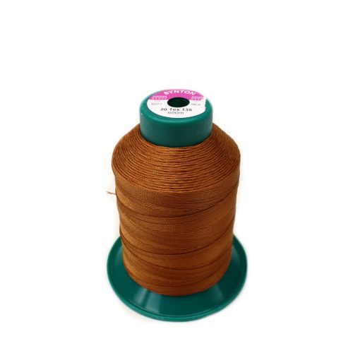 Polyester thread for leather, 20, Caramel