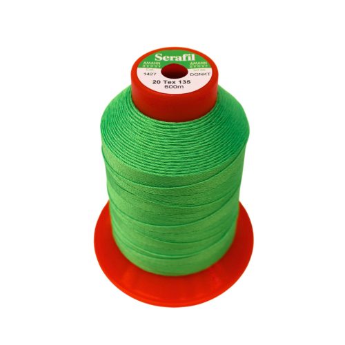 Polyester thread for leather, 20, Neon Green