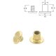 Chicago Screw 10x5 mm, Gold