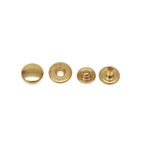 Gold Press Stud, 10.5 mm