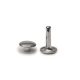 Double Headed Rivet, Nickel, 11 x 16 mm