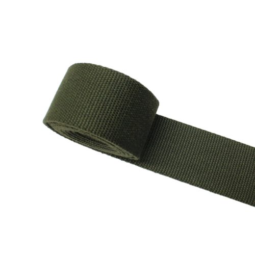 Cotton Webbing, Military Green, 40 mm